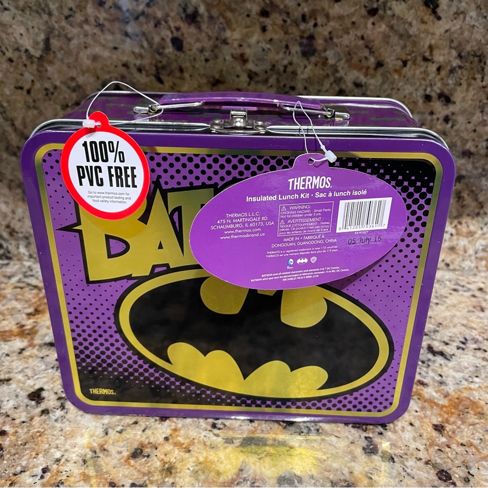 Thermos BATGIRL metal construction lunch box - Picture 3 of 6